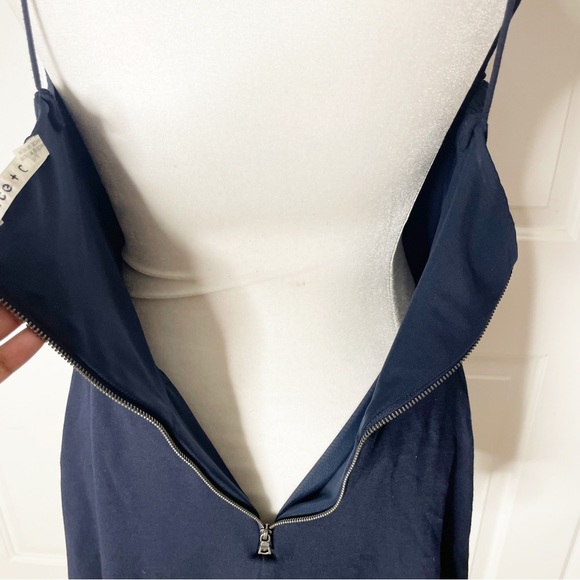 ALICE + OLIVIA SUZE SPAGHETTI STRAP SKATER DRESS - Picture 7 of 12